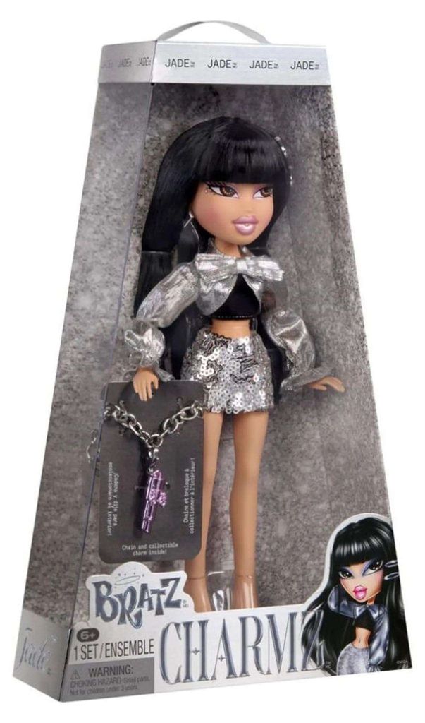 Bratz Charmz Doll- Jade, Bambola alla moda, Donne, 4 Immagine del prodotto 