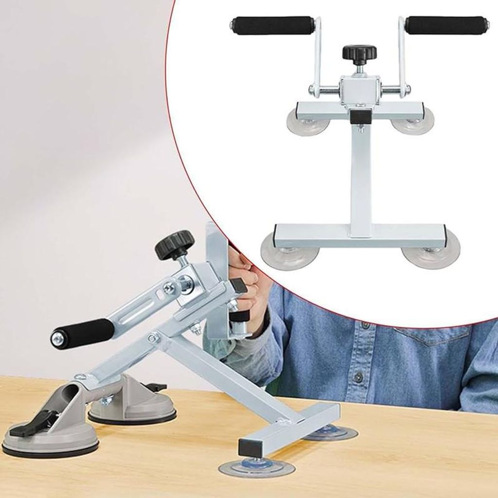 Armtrainer für Tisch – 3 Modi, verstellbarer Widerstand, Saugnapfbasis – Inklusive Finger-Reha-Handschuh – für Senioren & Schlaganfall-Reha...