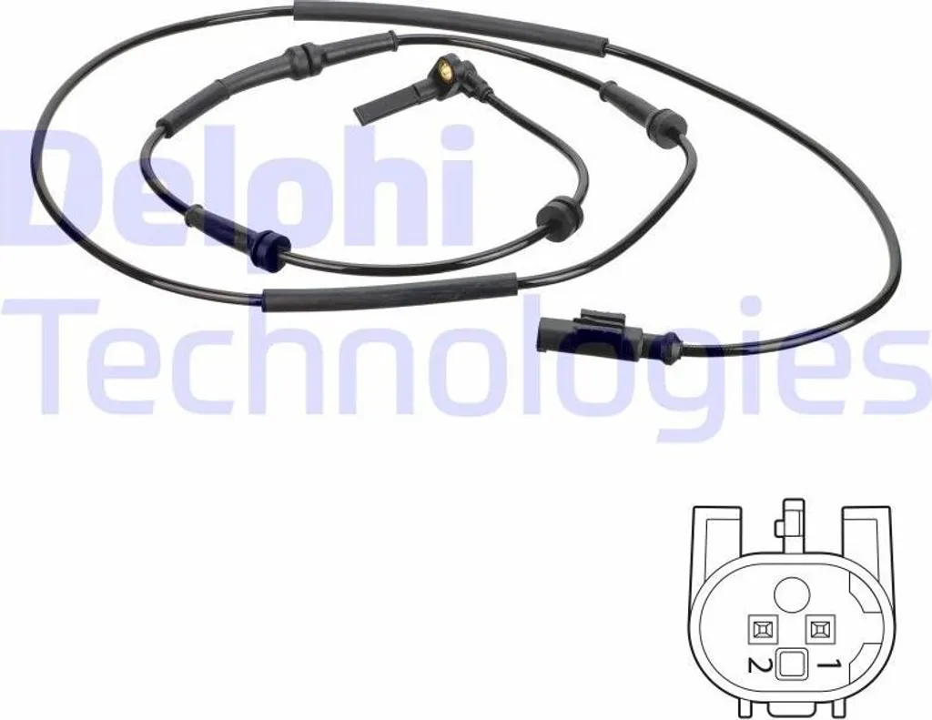 Delphi SS20635 Sensore ABS Alfa 147 46842227 | Ricambio Qualità OE