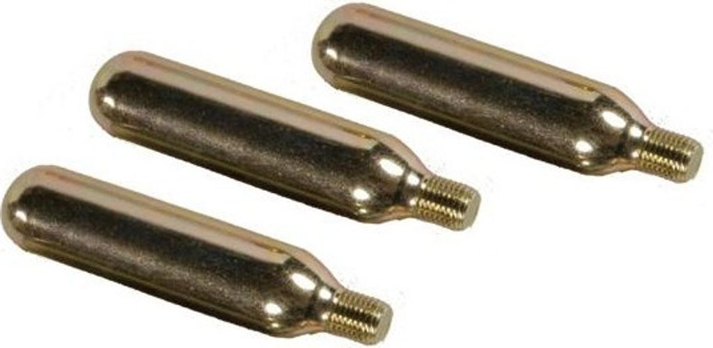 Sapo AIR PATTERNS 12 Gramm CO2 SILVER STEEL 3 PIECES