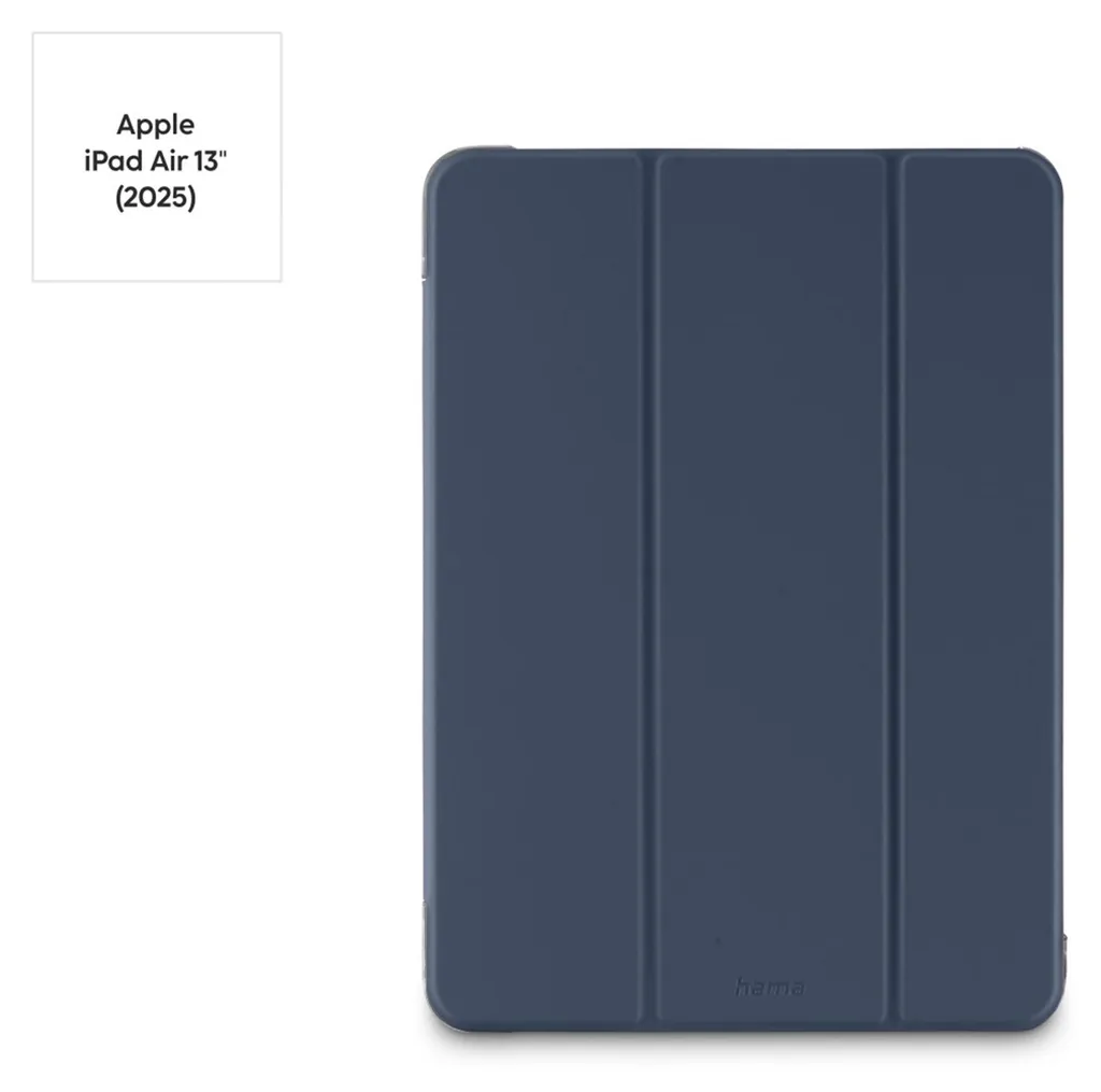 Housse iPad Air 13 Hama Fold Clear avec support et dos transparent