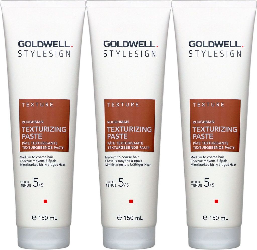 Goldwell Texture Roughman 3 x 150 ml Texturgebende Paste Set
