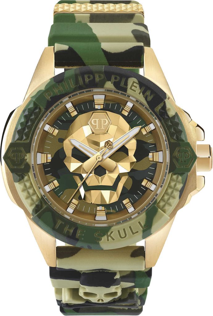 Philipp Plein PWAAA0921 The $kull Herrenuhr 44mm 5ATM