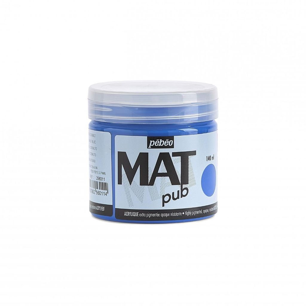 Pebeo Extra feine Acrylfarbe, 140 ml, Mat Pub