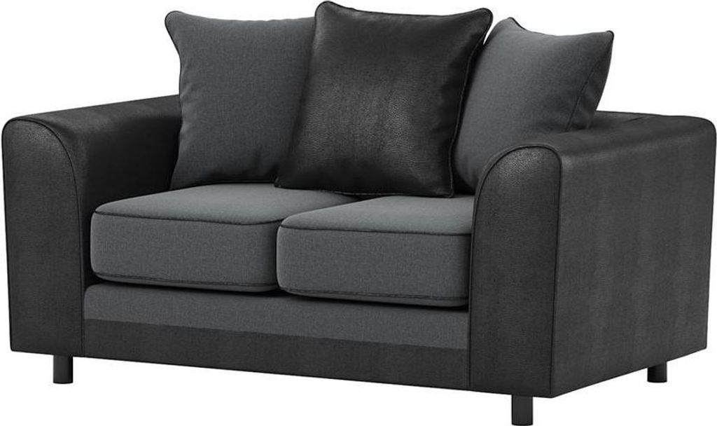 Sofa mit Schlaffunktion Dillon-Malmo 95/Snake black-Schaumstoff