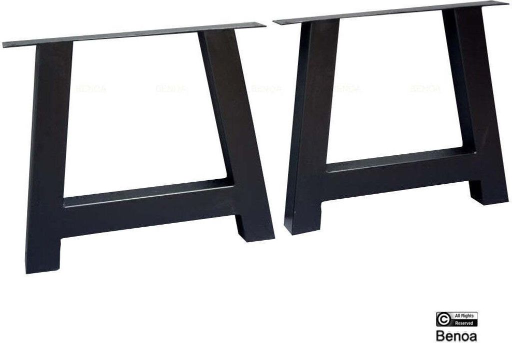Iron Dining Table A Leg Set of 2