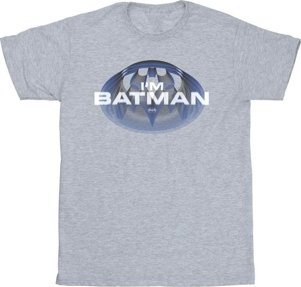 DC Comics - "I'm Batman" T-Shirt für Herren BI52146 (S) Produktbild 