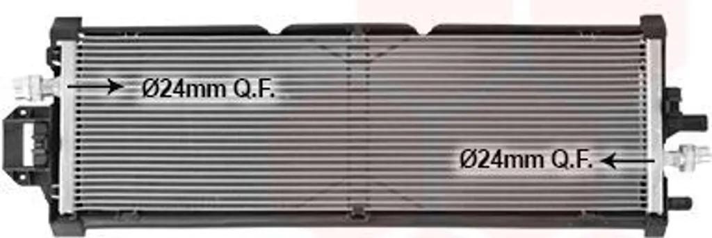 Refroidisseur moteur Tesla Model 3 : Radiateur eau VAN WEZEL performant