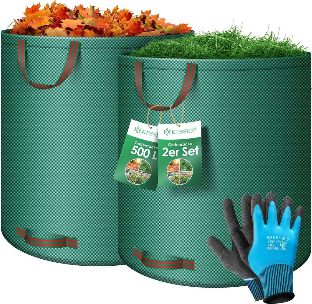 KESSER® Gartensack Set Laubsack Gartenabfallsack inkl. Produktbild 