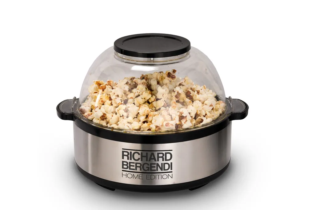 Machine à Popcorn Stir & Pop Richard Bergendi Home Edition Inox