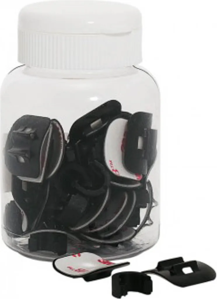 Guide Durite de Frein XLC BR-X08 Noir pour Cadre de Vélo - 30 Pcs