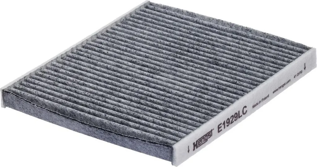 Filtre à pollen de voiture HENGST au charbon pour FIAT PANDA 16mm