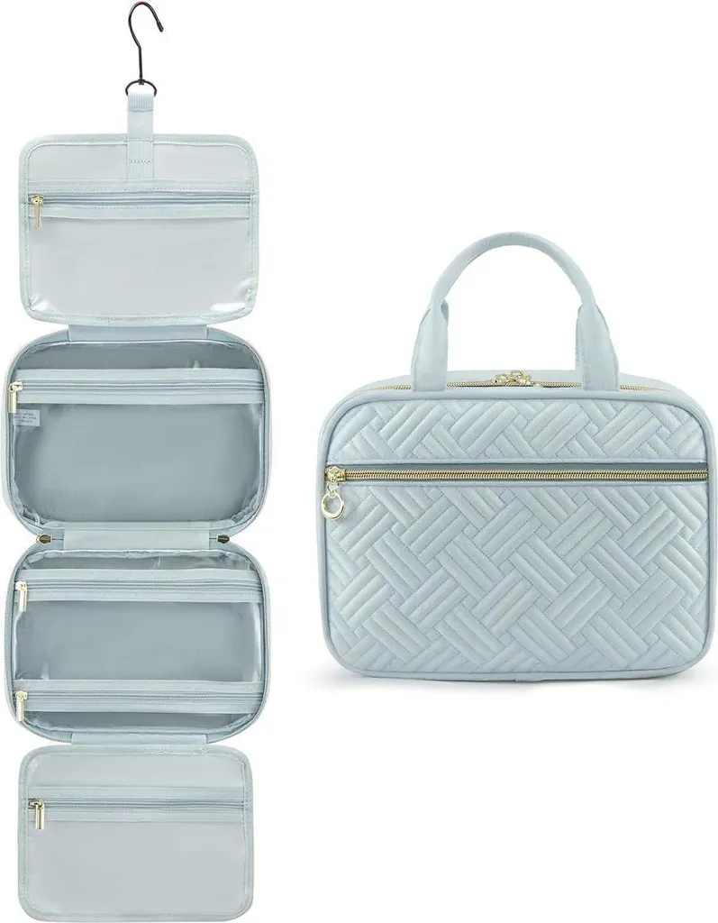 LOVEVOOK Beauty Case Donna 28x20x11cm: Impermeabile e Appendibile