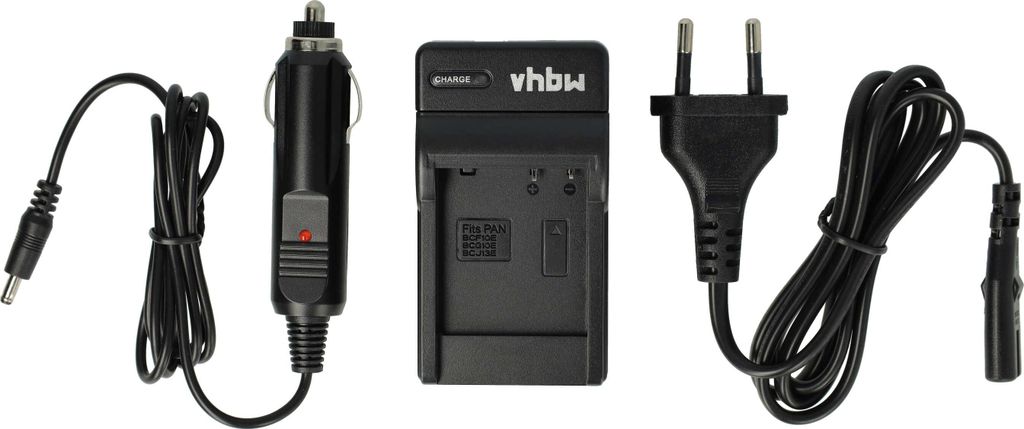 vhbw Ladegerät kompatibel mit Panasonic Lumix FMC-ZS7, Produktbild 