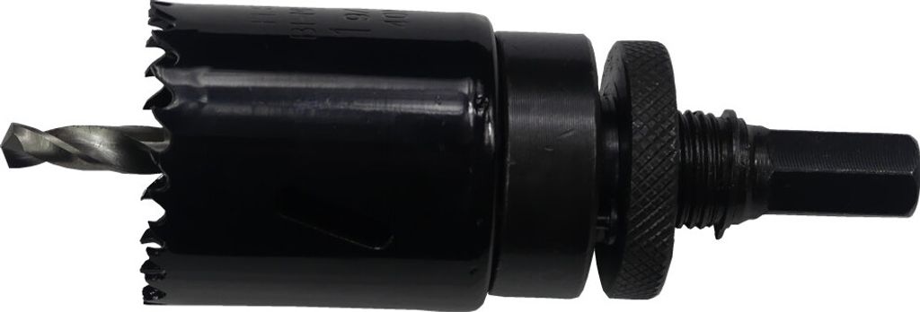 Lochsäge Ø40mm mit Adapter HSS-Bi-Metall Bohrtiefe ca. 40mm Lochkreissäge Bohrkrone Lochschneider BOHRFUX