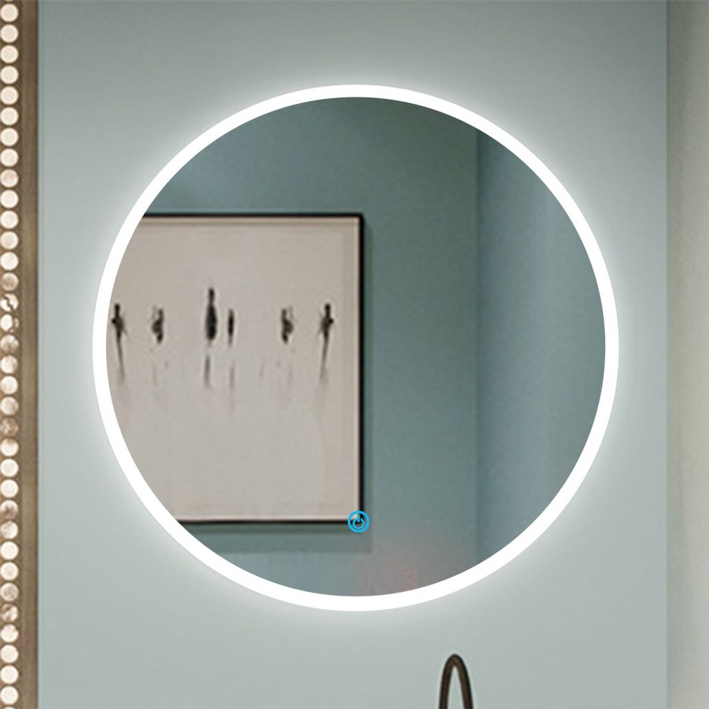 LED Badspiegel Rund 70 cm Durchmesser LED Spiegel Produktbild 7