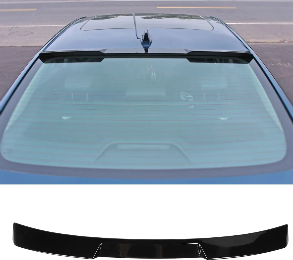 Lèvre supérieure de lunette arrière Accord 2023 2024 en noir brillant