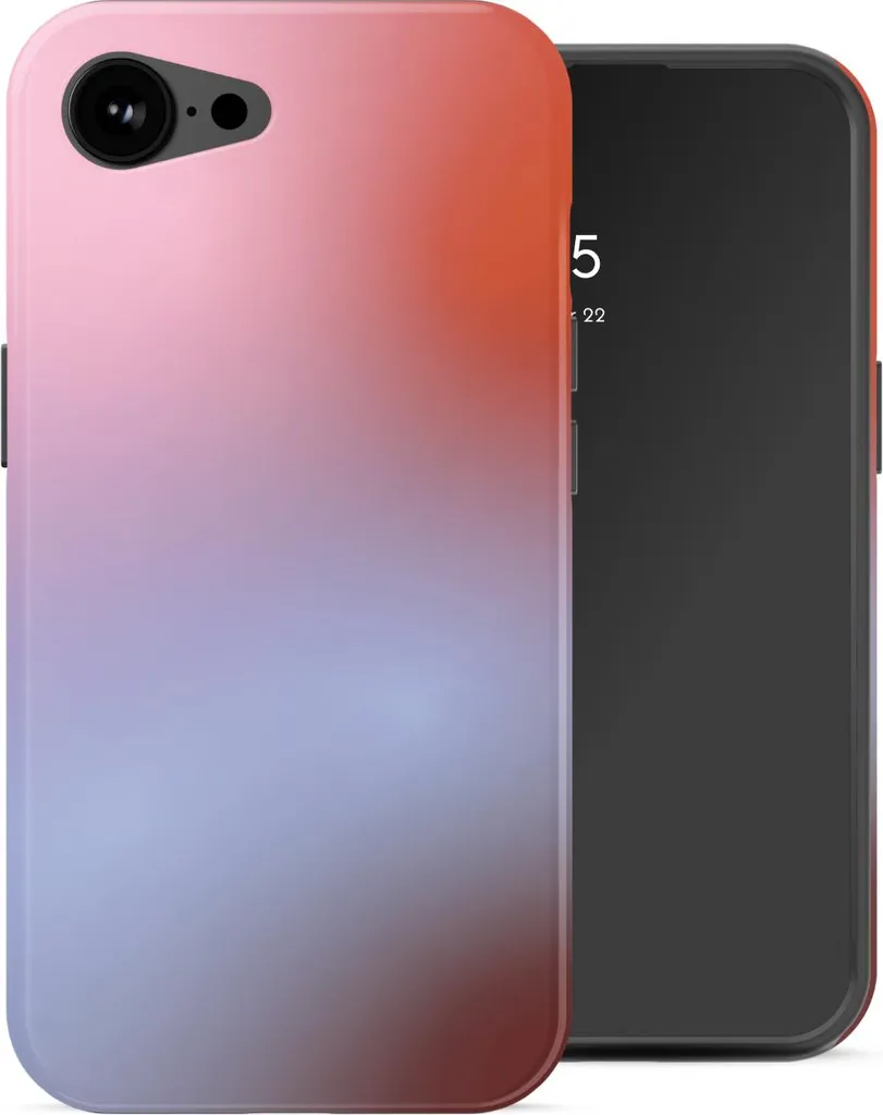 Custodia Selencia Vivid iPhone 16e MagSafe: Stile Gradient Blush - 9