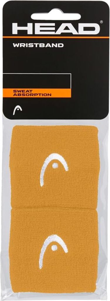 HEAD Schweißband 2,5", banana, One Size