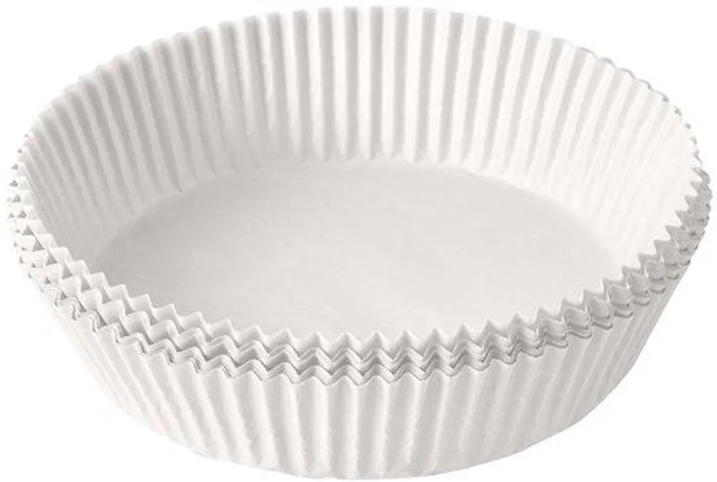 Papier sulfurisé blanc pour friteuse à air chaud, 1 feuille premium
