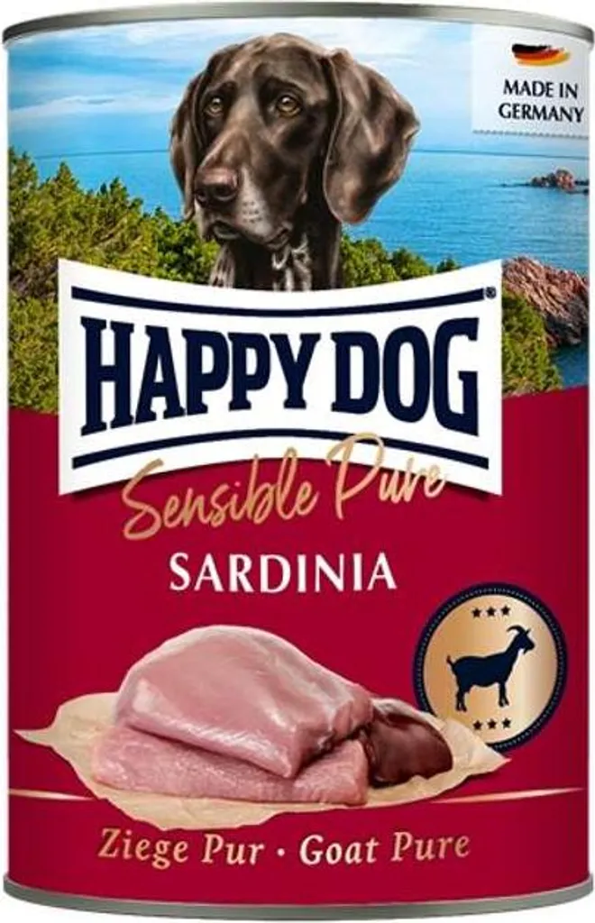 Happy Dog Sensible Pure Capra Sarda 12x400g - Ipoallergenico Top Quality