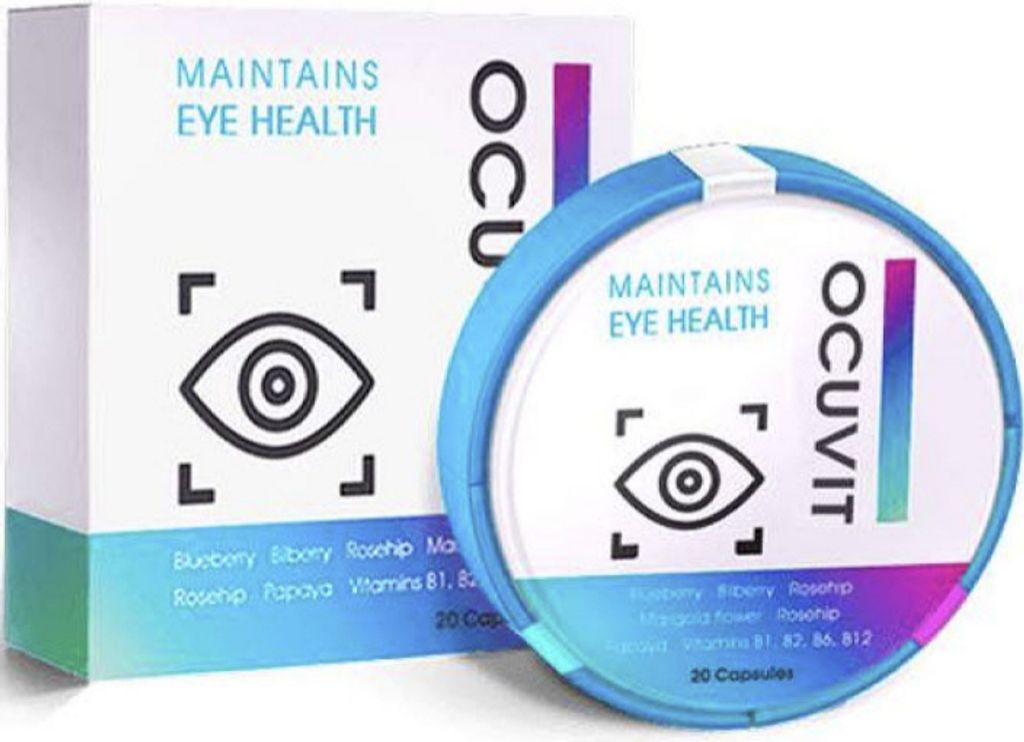 Ocuvit  Kapseln Augengesundheit Sehkraft Auge Produktbild 