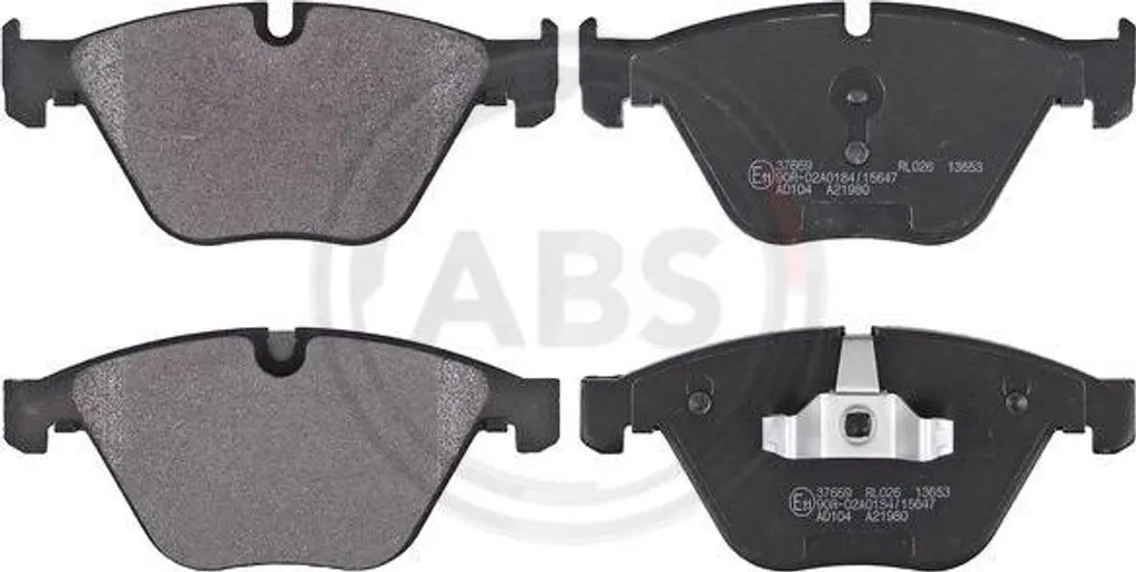 Plaquettes de Frein OE 34116780711 Haute Friction pour BMW Série 3 et X1