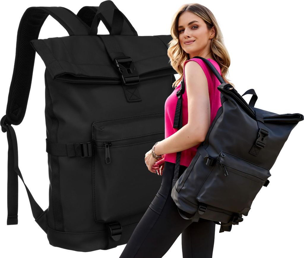 PTN NAIROBI-9152 SCHWARZ City-Rucksack Produktbild 