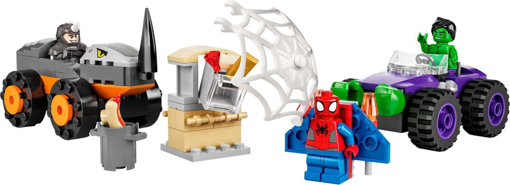 LEGO 10782 Marvel Spidey et ses super amis Hulk et Rhino Image du produit 