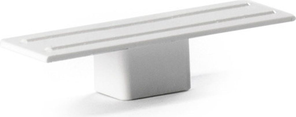 1-Läufig Endkappen 2er SET weiß für Gardinenschiene Vorhangsschiene 1 Stk.