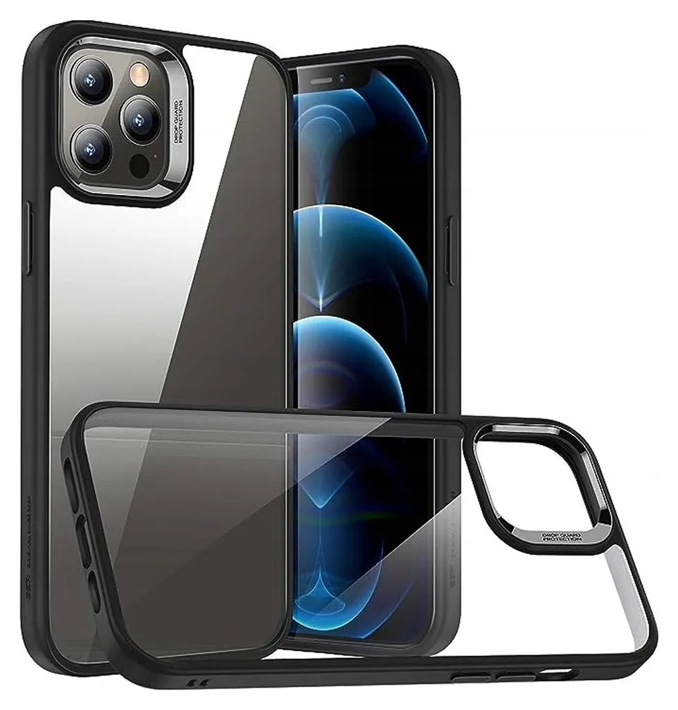 ebestStar - Cover per Wiko View Go, Custodia Protezione Carbonio Design, TPU Morbida Antiurto, Nero
