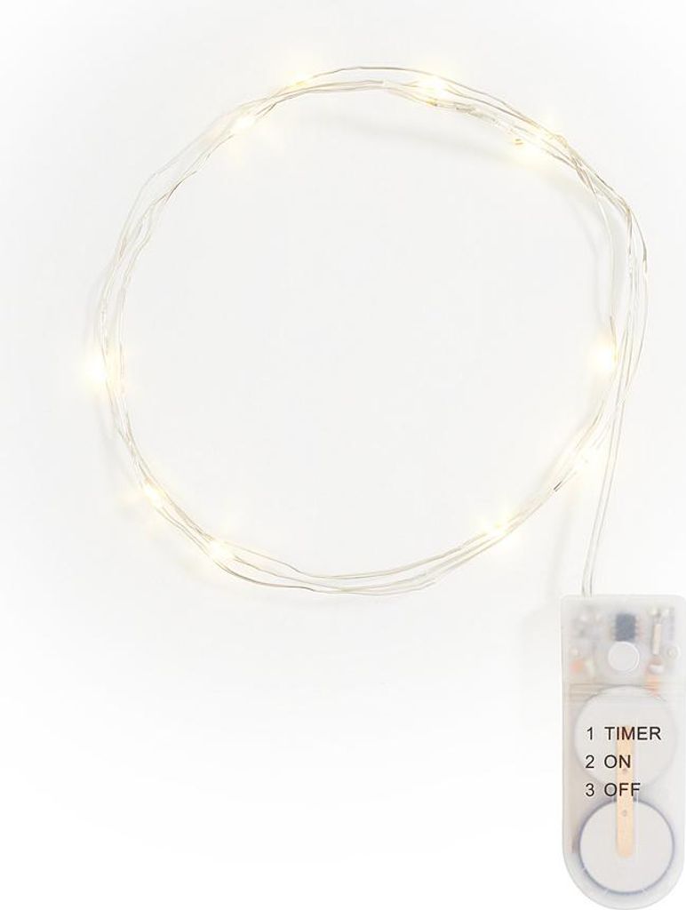 VBS Micro LED Lichterkette Timer 10 LEDs 110 cm Lichter Produktbild 