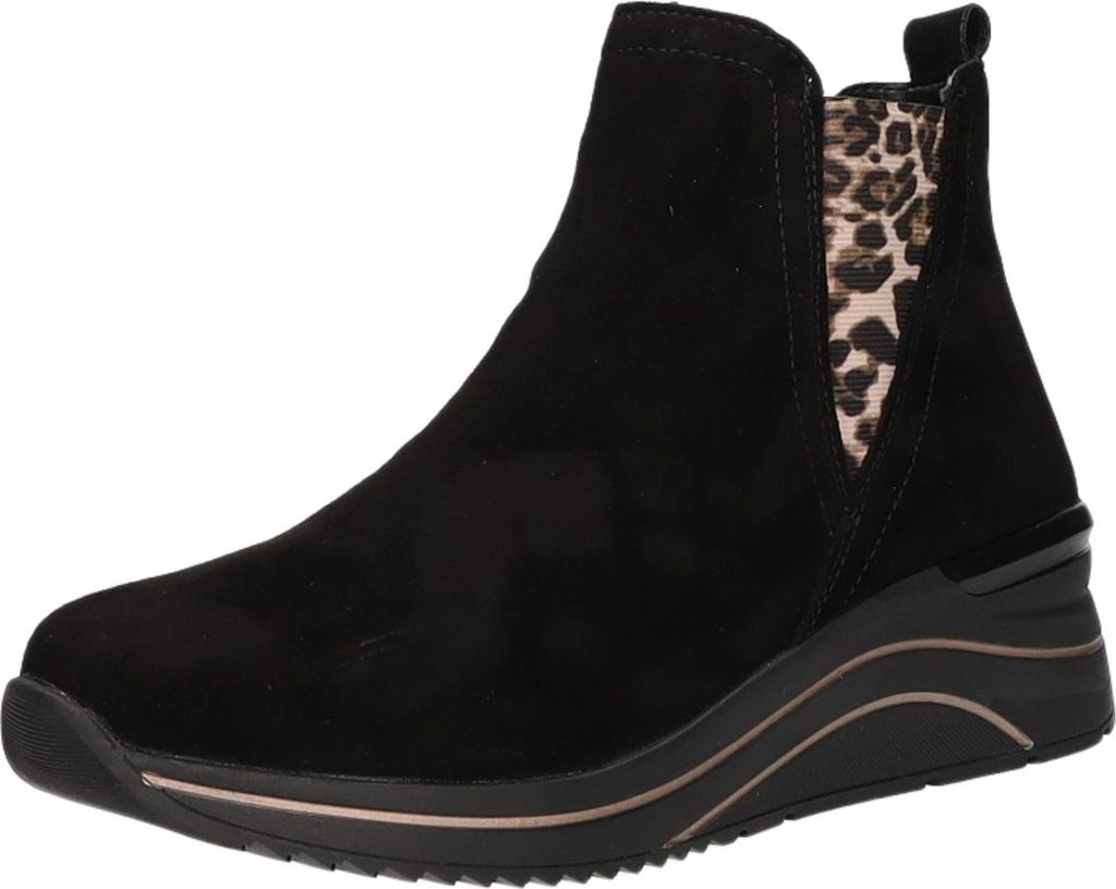 Buty Remonte z zamkiem błyskawicznym w kolorze czarnym, Zdjęcie produktu 