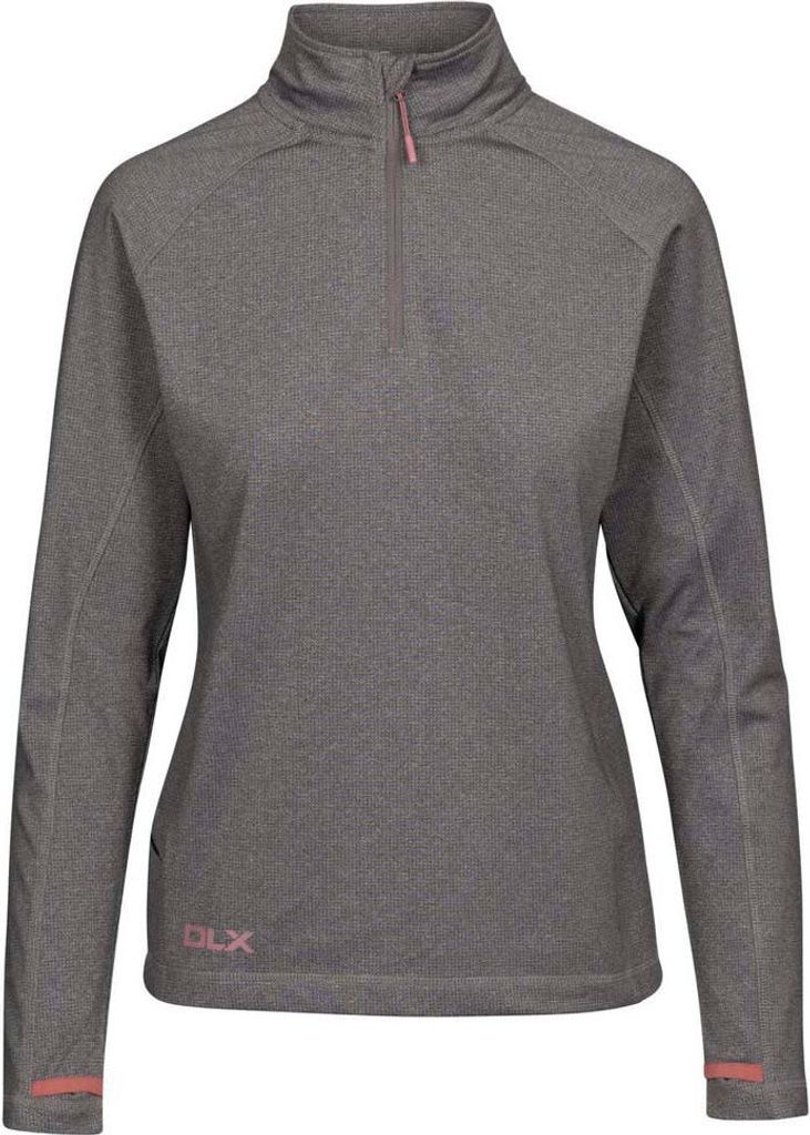 Dlx Theresa Halbreißverschluss-sweatshirt Grau S Frau Grau Produktbild 