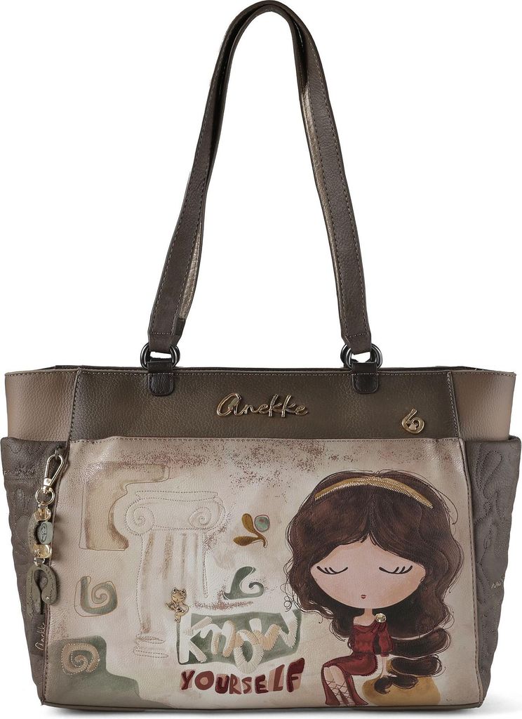Anekke schoudertas Muse Tote Bag Multicolor veelkleurig Productafbeelding 