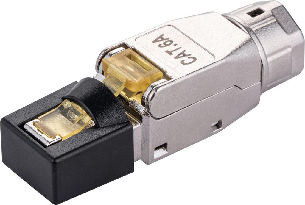 VALUE feldkonfektionierbarer RJ-45 Stecker Cat.6A (Class EA), STP