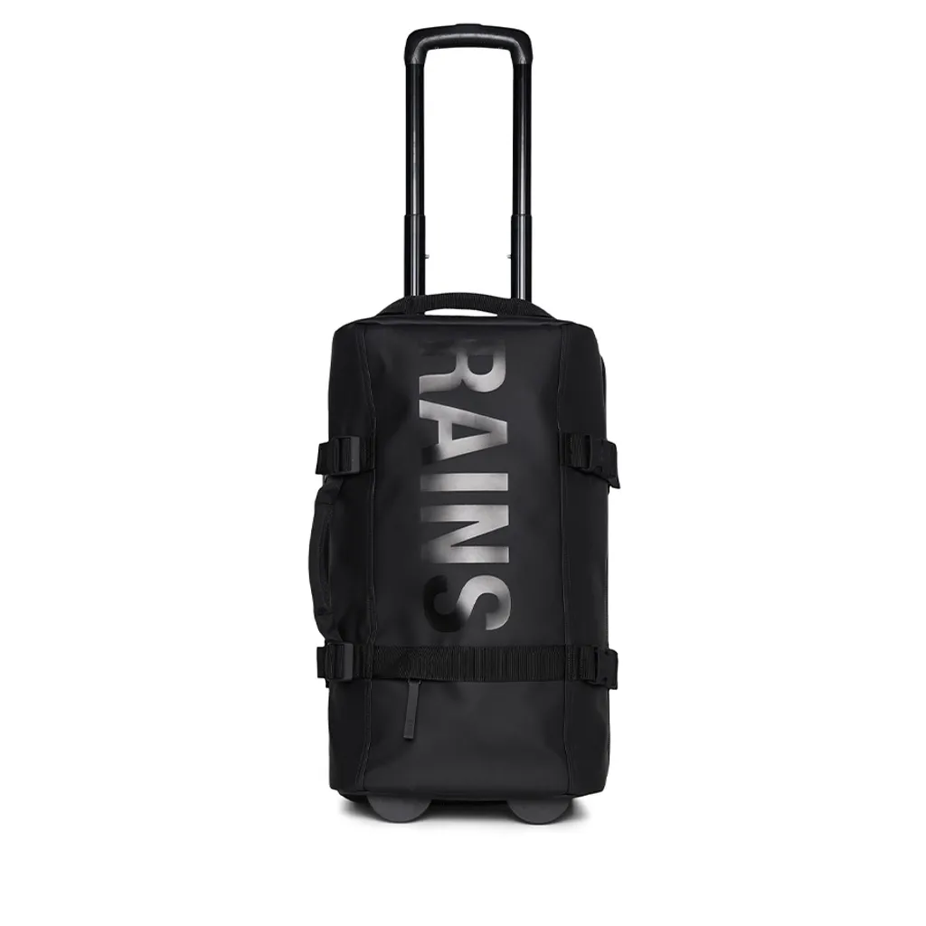 Rains Texel Checkin Bag W3 - Valise à roulettes imperméable 64 cm Black