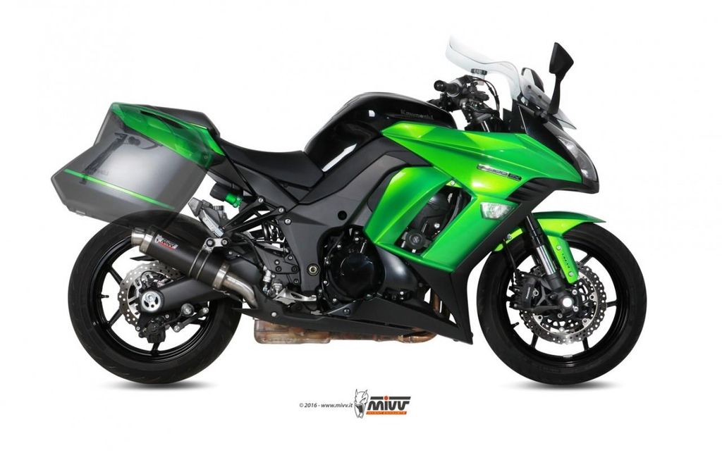 MIVV GP genehmigter Carbon Slip-On Doppel-Auspuff für KAWASAKI Z 1000 SX/Ninja 1000 SX