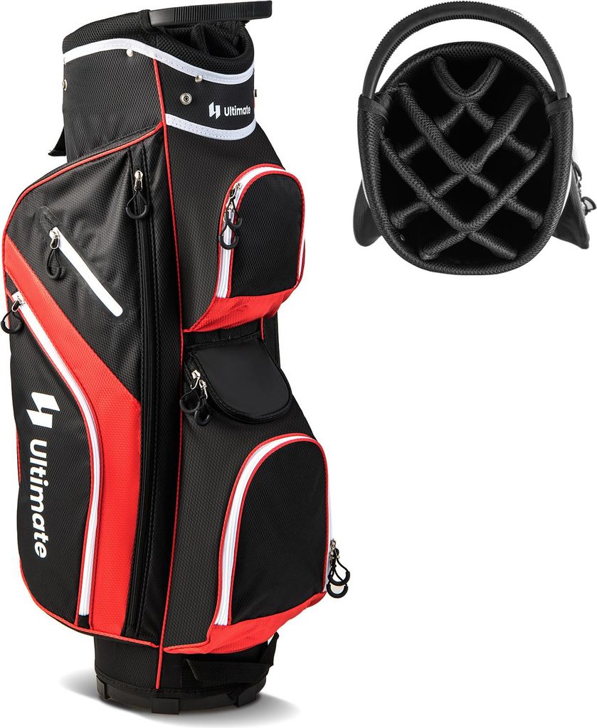 COSTWAY Golfbag, Golf Cart Bag mit 14 er Unterteilung, Produktbild 