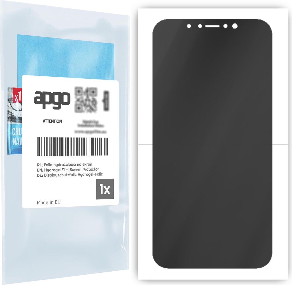 apgo Schutzfolie für Apple iPhone XR Anti-Spy, Blickschutzfolie, Privacy, Hydrogel Displayschutzfolie, mit Positionierhilfe [Privacy, Matt, Anti-F...