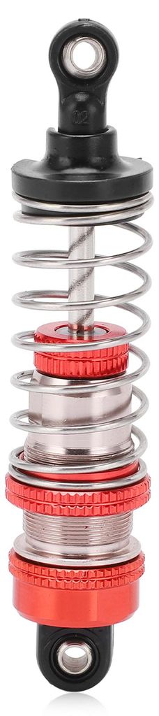 RC Heckstoßdämpfer Hochelastisches Aluminiumlegierungsauto für WLToys 144001 144002 144010