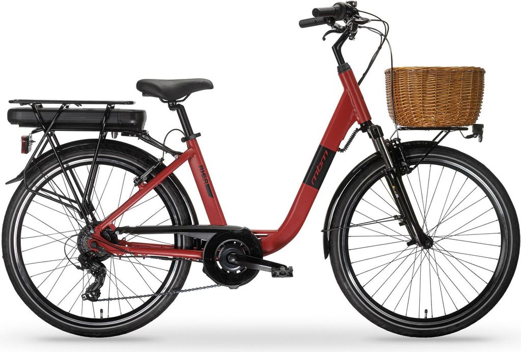 MBM Elektro-Citybike RHEA  26 Zoll, red Produktbild 
