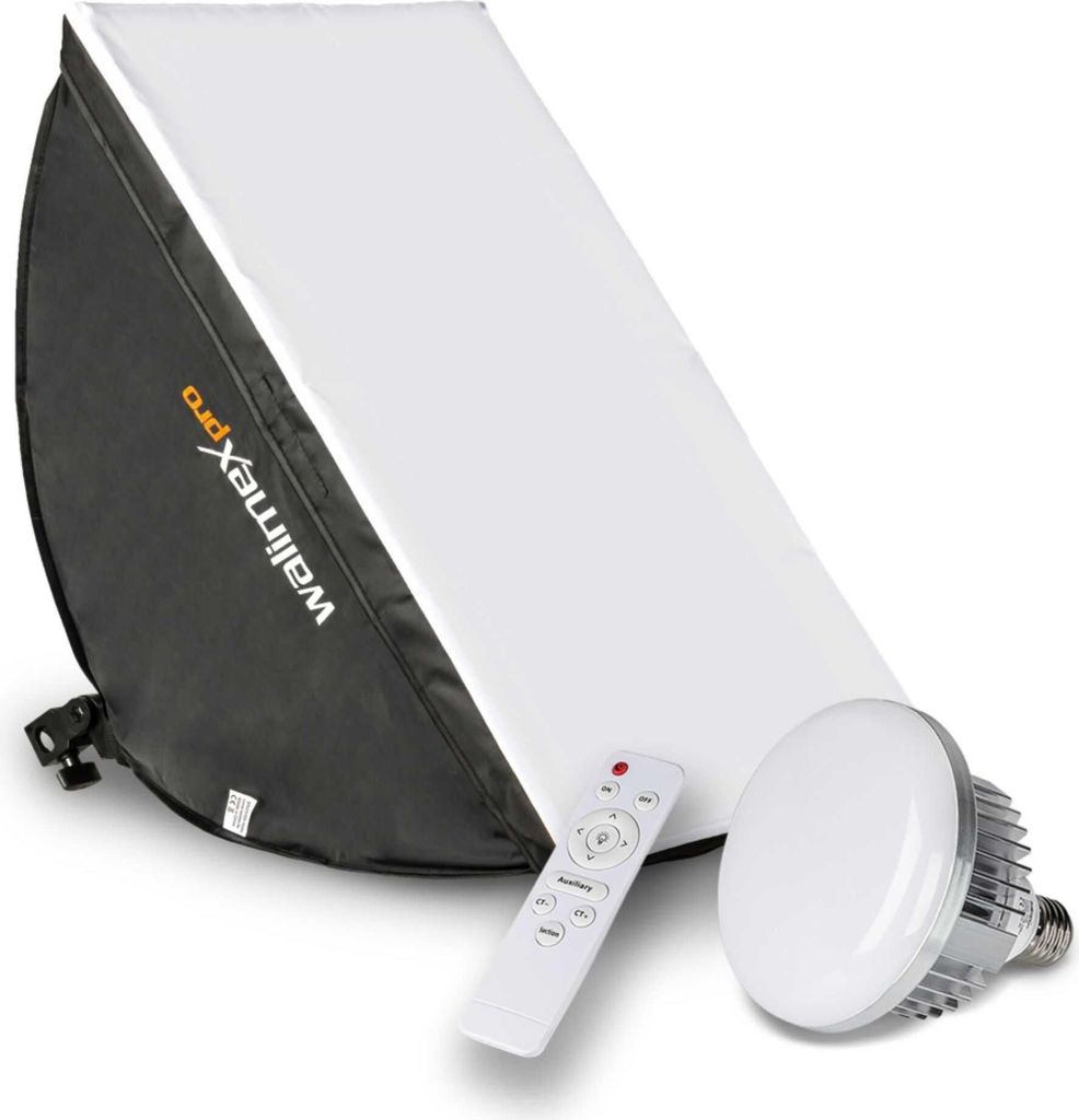 Walimex pro LED 60W Softbox 40x60cm Bi color Zdjęcie produktu 