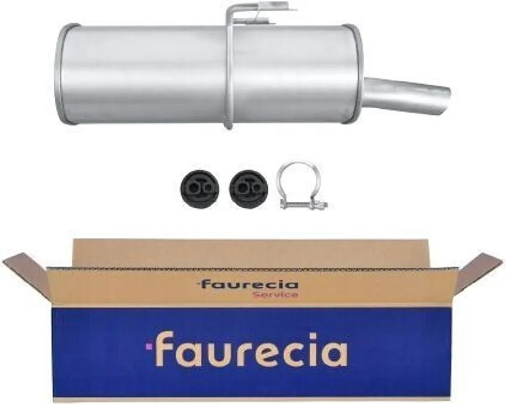 Silencieux d'échappement pour Peugeot 406 - Remplacement OE 1726CN HELLA