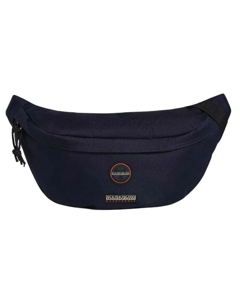 Sacoche de hanche Napapijri Hommes Bleu Marine en Polyester Résistant