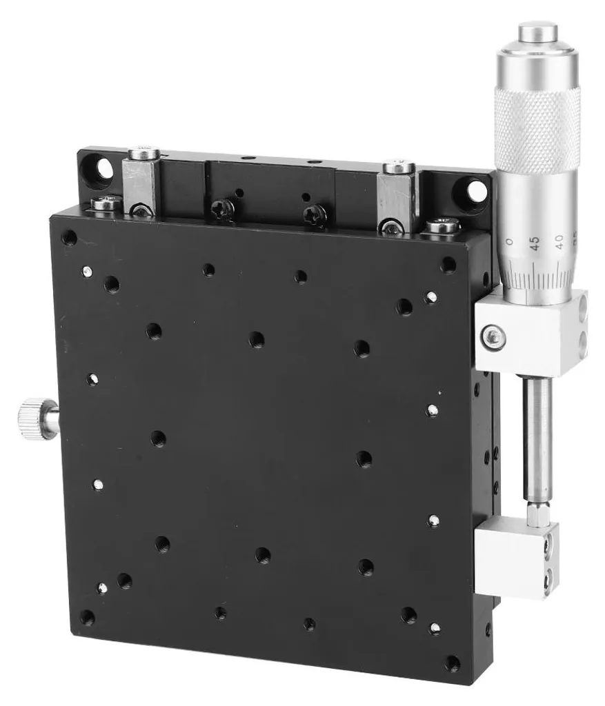 Plateforme manuelle LX100-L : éliminez le jeu mécanique de vos réglages X
