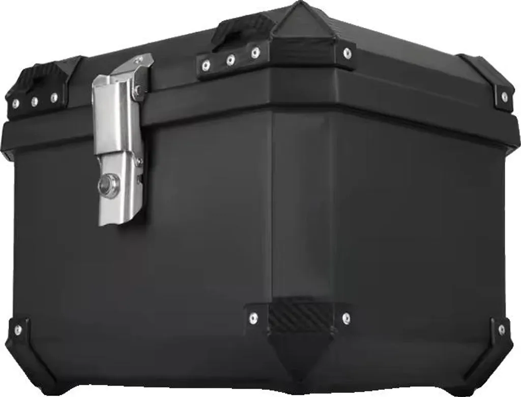 Valise de Moto 45L Noir Mat : Bagagerie Étanche à Fixation Rapide