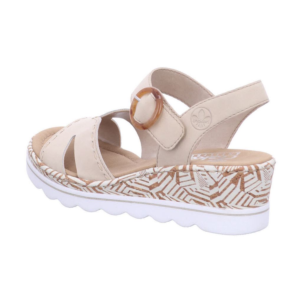 Rieker Keilsandaletten 67173 Damen 31353430373139 Beige 37 Produktbild 36