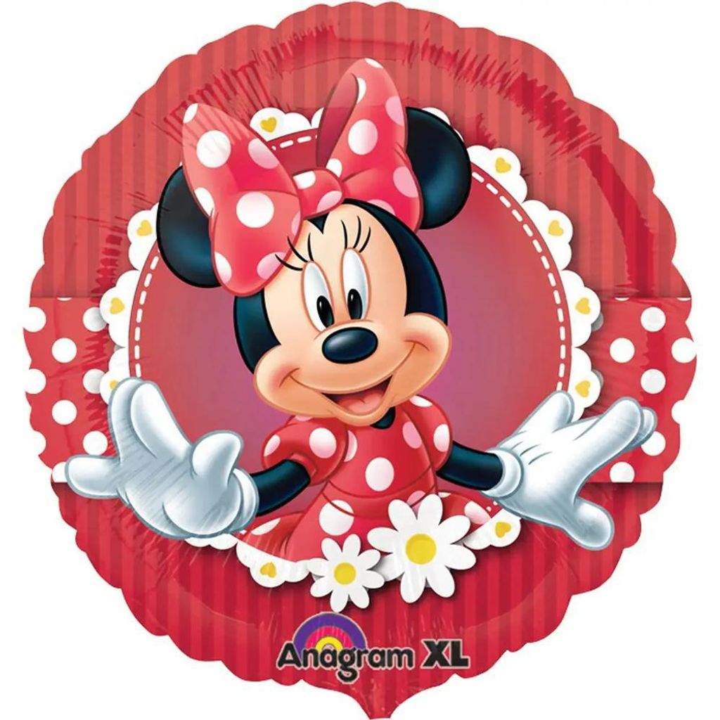 Fóliový balónek Myška Minnie - 43 cm Obrázek produktu 