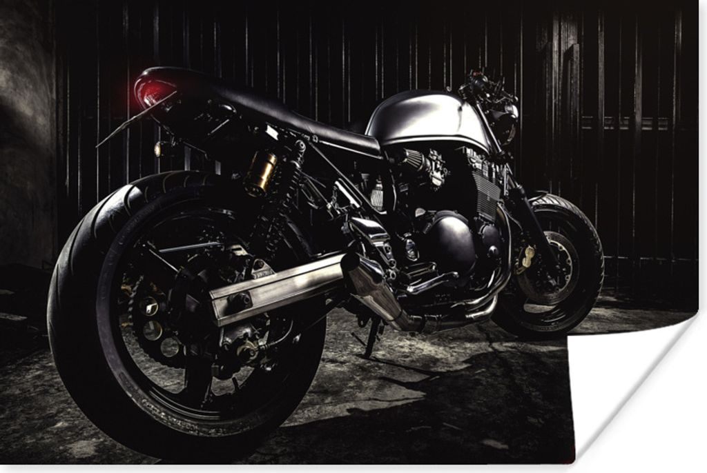 MuchoWow® Poster Schönes Bild eines schönen Motorrads 90x60 Produktbild 